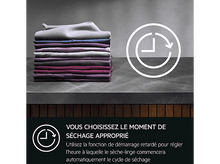 Charger l'image dans la galerie, AEG Séchoir pompe à chaleur (TR78L10Z) Sensidry - 8 kg - 66 dB - Label E