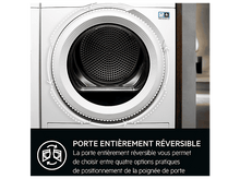 Charger l'image dans la galerie, AEG Séchoir pompe à chaleur (TR78L10Z) Sensidry - 8 kg - 66 dB - Label E