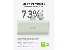 Charger l'image dans la galerie, ANKER Powerbank Nano 22.5 W Connecteur USB-C intégré Noir (A1653H11)