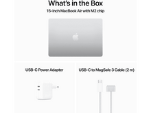 Charger l'image dans la galerie, APPLE MacBook Air 15" M2 512 GB Silver QWERTZU (MQKT3SM/A) - 15,3 pouces - 8 GB - M2