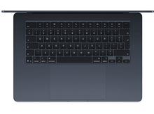 Charger l'image dans la galerie, Une vue de dessus d'un clavier d'ordinateur portable noir avec un trackpad.