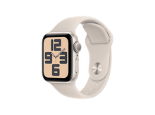 Charger l'image dans la galerie, APPLE Watch SE GPS 40 mm Boîtier aluminium Starlight, Bracelet Sport Band Starlight - S/M (MR9U3QF/A)