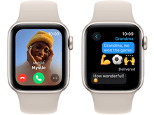 Charger l'image dans la galerie, APPLE Watch SE GPS 40 mm Boîtier aluminium Starlight, Bracelet Sport Band Starlight - S/M (MR9U3QF/A)