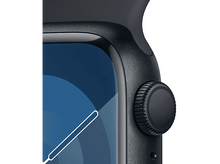 Charger l'image dans la galerie, APPLE Watch Series 9 GPS 41mm Boîtier aluminium Midnight, Bracelet Sport Midnight - M/L (MR8X3QF/A)