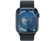 APPLE Watch Series 9 GPS 45mm Boîtier aluminium Midnight, Bracelet Sport Loop Midnight (MR9C3QF/A)