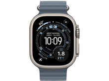 Charger l'image dans la galerie, APPLE Watch Ultra 3 GPS + Cellular - 49mm Natural Titanium Case - Anchor Blue Ocean Band