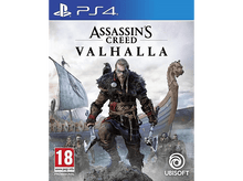 Charger l'image dans la galerie, Jaquette du jeu Assassin's Creed Valhalla PS4, avec un viking et un bateau.