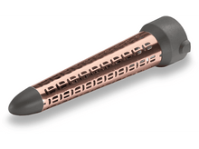 Charger l'image dans la galerie, Outil de coiffure avec un canon cuivré. Poignée grise.