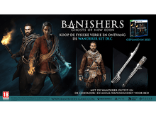 Charger l'image dans la galerie, Publicité de jeu avec deux personnages, des armes et le titre du jeu.