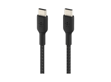 Charger l'image dans la galerie, BELKIN USB-C vers USB-C 240 W 2.0, tressé PCR 2M BLACK