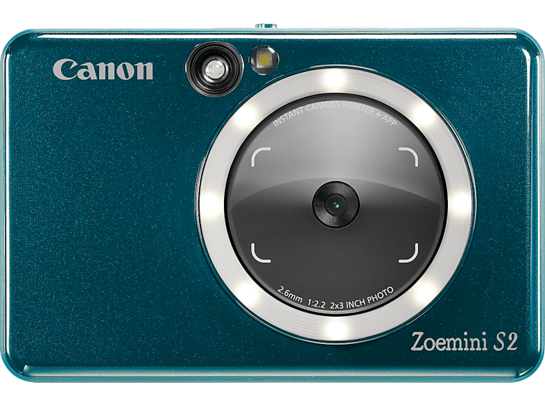 CANON Imprimante photo portable Zoemini S2 Petrol (4519C007AA