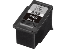 Charger l'image dans la galerie, Cartouche d'encre noire Canon PG-540. La cartouche est noire, avec une étiquette blanche et le logo Canon.