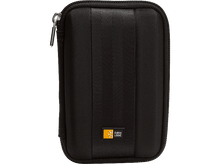 Charger l'image dans la galerie, Une housse de transport Case Logic noire avec fermeture éclair et logo.