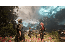 Charger l'image dans la galerie, Quatre personnes dans une forêt verte.