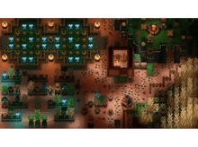 Charger l'image dans la galerie, Vue aérienne d'un jardin avec des cultures, une petite maison et diverses plantes.