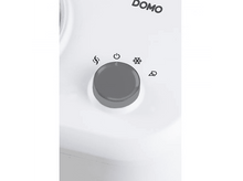 Charger l'image dans la galerie, Gros plan sur un bouton de commande d'appareil blanc avec des icônes de vent et de flocon de neige.