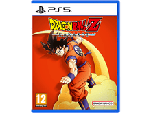 Charger l'image dans la galerie, Boîte de jeu PS5 pour Dragon Ball Z: Kakarot. Goku en gi orange sur fond rouge.