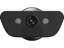 Charger l'image dans la galerie, Webcam noire avec deux capteurs ronds et une lentille. L'appareil est rectangulaire.