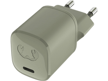 Charger l'image dans la galerie, Adaptateur de chargeur gris avec deux broches, un petit trou noir et un logo.