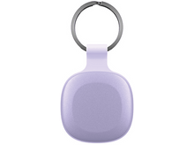 Charger l'image dans la galerie, Localisateur de clés violet avec un porte-clés argenté.
