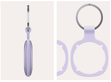 Charger l'image dans la galerie, Porte-clés et anneau, couleur lavande sur fond blanc.