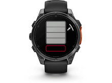 Charger l'image dans la galerie, GARMIN Smartwatch Fenix 8 47mm AMOLED Slate Gray Steel Noir (010-02904-00)