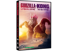 Charger l'image dans la galerie, Couverture DVD de Godzilla vs Kong. Avec Godzilla et Kong. Hélicoptères en arrière-plan.