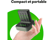 Charger l'image dans la galerie, GP BATTERIES Chargeur de piles M452 + AA pile 2600 mAh 4 pièces (GPRCKCHM452D298) Chargeur de piles