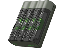 Charger l'image dans la galerie, GP BATTERIES Chargeur de piles USB M451 + AA 2600 mAh 4 pièces (GPRCKCHM452U281)