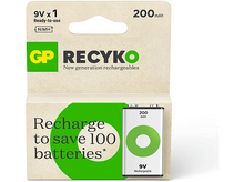 Charger l'image dans la galerie, GP BATTERIES Pile 9V Recyko 200mAh 8.4V (GPRCK20R8H710C1)