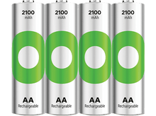 Charger l'image dans la galerie, GP BATTERIES Pile AA Recyko 2100 mAh 4 pièces (GPRCK210AA598C4)