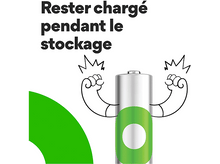 Charger l'image dans la galerie, GP BATTERIES Pile AAA Recyko 650 mAh 4 pièces (GPRCK65AAA673C4)