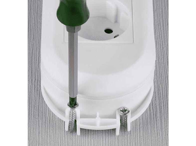 Bloc multiprise + Interrupteur Colour Blanc (108886)