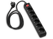 Charger l'image dans la galerie, Bloc multiprise + Interrupteur Noir (30394)