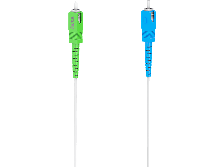 HAMA Câble réseau fibre optique SC/APC - SC/ UPC 10 Gbit/s 6 m (200780)