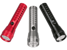 Charger l'image dans la galerie, HAMA Lampe de poche FL-200 Gris / Noir / Rouge (123101)