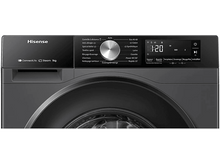 Charger l'image dans la galerie, Panneau de commande de machine à laver avec affichage numérique et divers boutons.