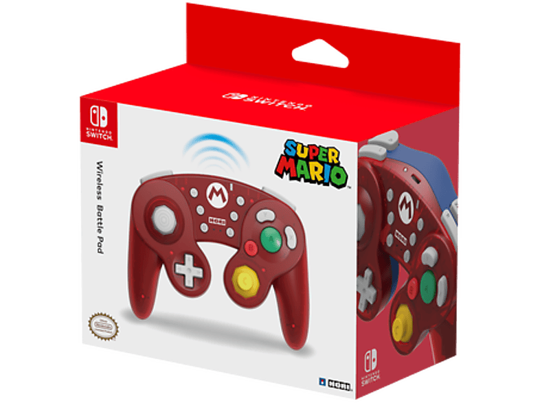 Manette Sans Fil pour Nintendo Switch Mario (NSW-273U)