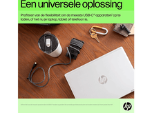 Charger l'image dans la galerie, Un bureau avec un ordinateur portable, un chargeur, des clés, une bouteille d'eau et un téléphone.