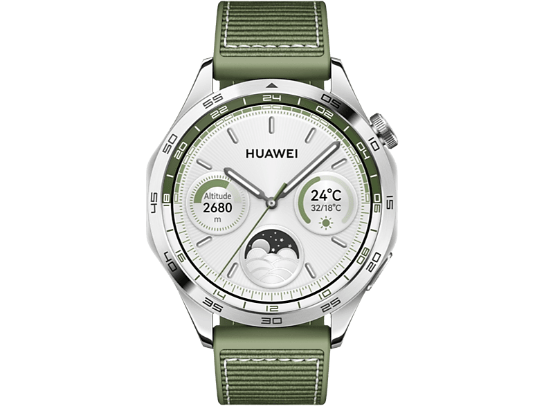 HUAWEI Smartwatch GT 4 46 mm Vert (55020BGV)