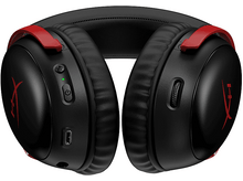 Charger l'image dans la galerie, Casque HyperX noir et rouge sur fond blanc.