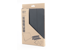 Charger l'image dans la galerie, Un étui pour tablette dans une boîte avec du texte et un dessin, sur fond blanc.