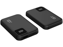 Charger l'image dans la galerie, ISY Powerbank 5.000 mAh IPP 5001 Noir (IPP-5001)