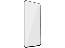 Charger l'image dans la galerie, Un protecteur d'écran pour un téléphone, transparent avec des bords noirs, sur fond blanc.