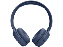 Charger l'image dans la galerie, Casque JBL bleu foncé, vue de dessus, fond blanc.