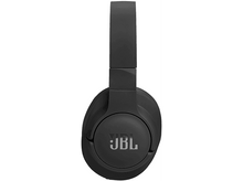 Charger l'image dans la galerie, Casque JBL noir, avec le logo de la marque visible. Le casque est présenté de face.
