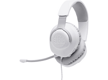 Charger l'image dans la galerie, Casque JBL blanc et gris avec microphone.