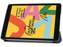 Charger l'image dans la galerie, JUST IN CASE Bookcover Slimline Trifold iPad 10.2 Bleu (218462)