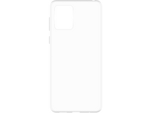 Charger l'image dans la galerie, Coque de téléphone blanche avec découpe caméra et boutons latéraux, fond blanc.