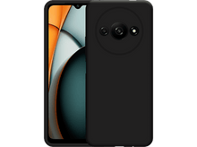 Charger l'image dans la galerie, Coque de téléphone noire. Trois lentilles de caméra à l'arrière.